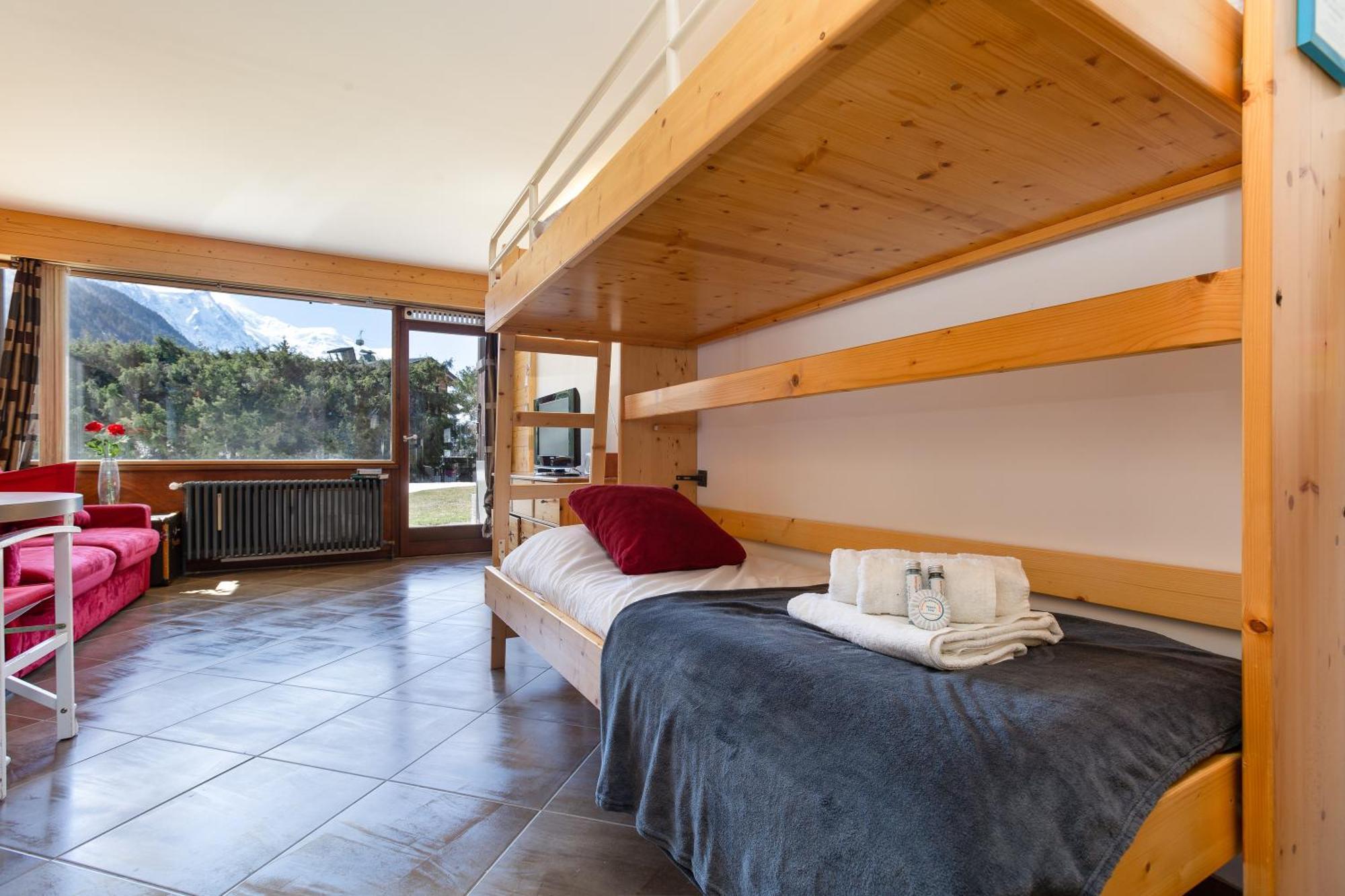 Residence Grands Montets 133 Ski In-Ski Out - Happy Rentals シャモニー 部屋 写真