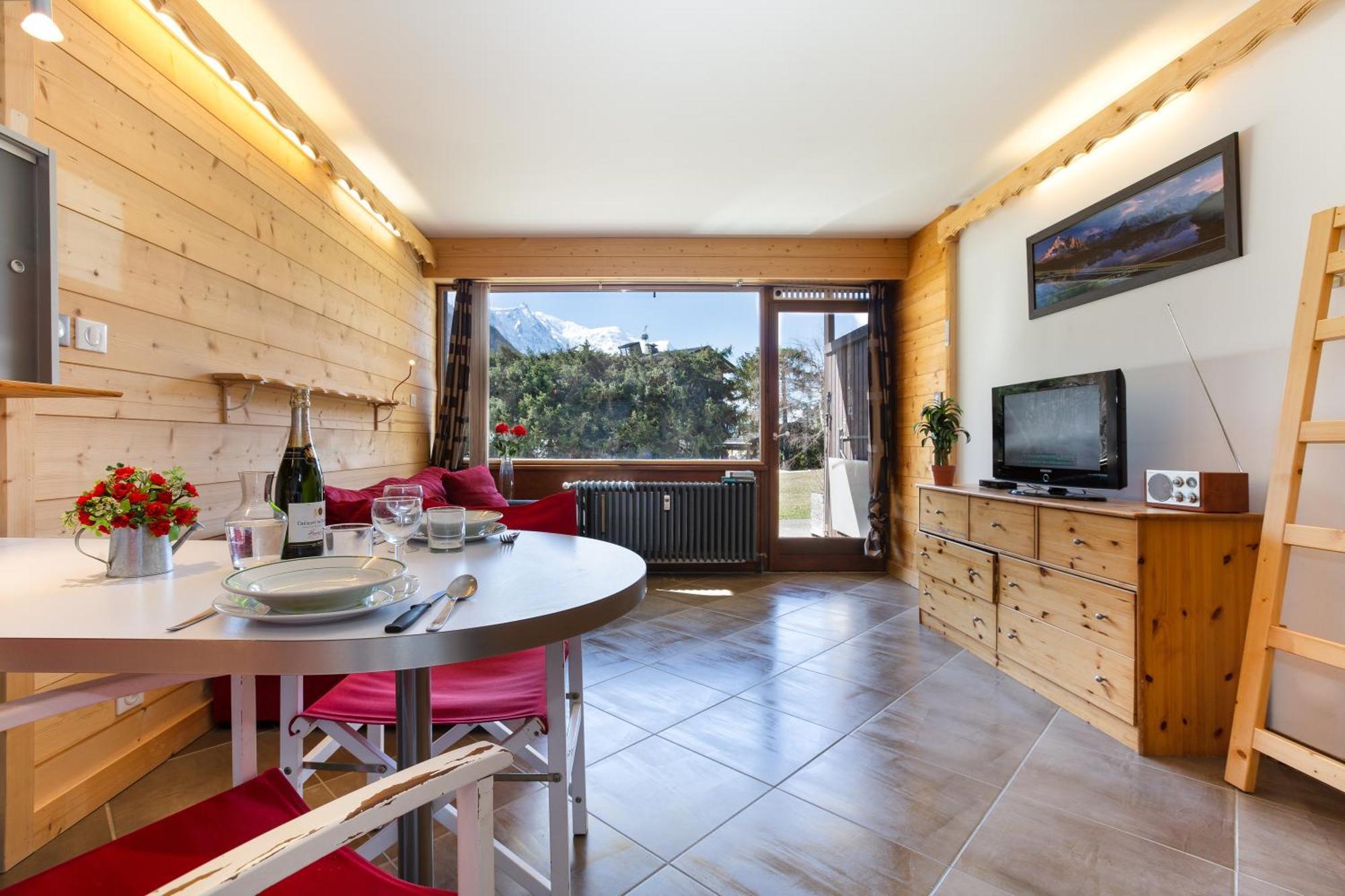 Residence Grands Montets 133 Ski In-Ski Out - Happy Rentals シャモニー 部屋 写真