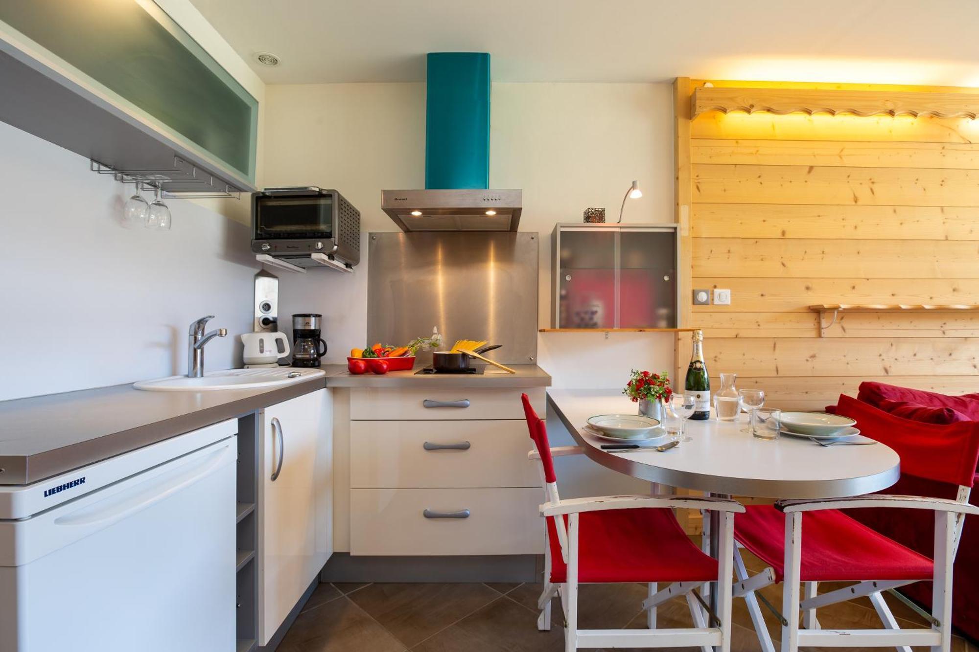 Residence Grands Montets 133 Ski In-Ski Out - Happy Rentals シャモニー 部屋 写真